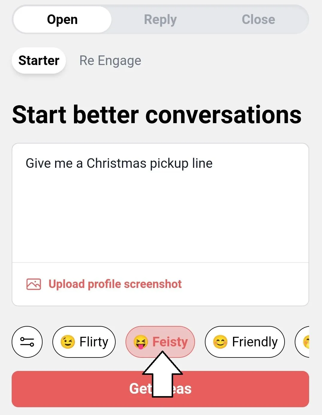 Tonalität deiner Antwort im YourMove AI Chat Assistant auswählen