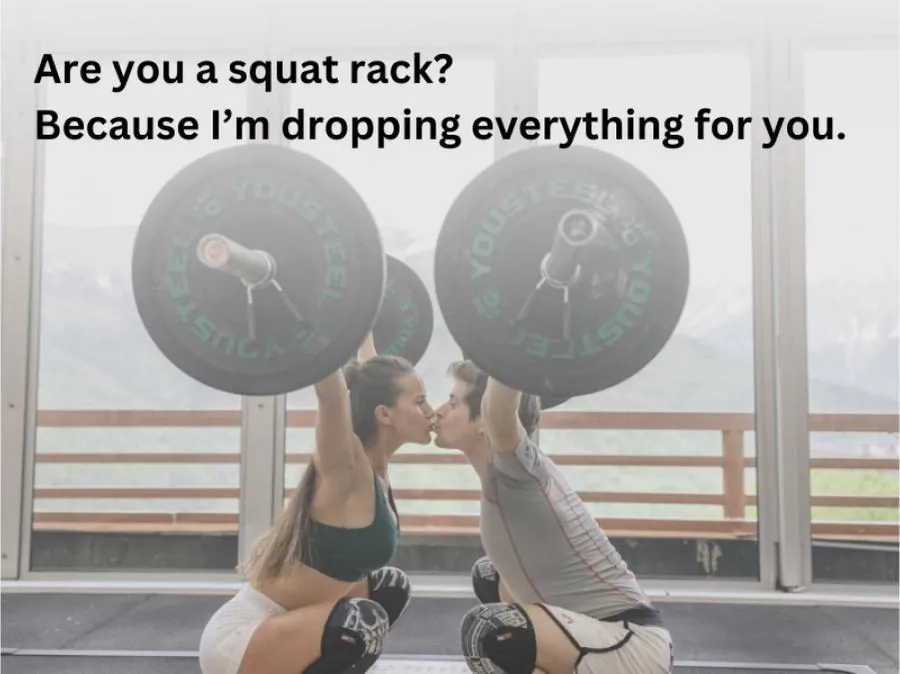 lustige Anmachsprüche fürs Fitnessstudio