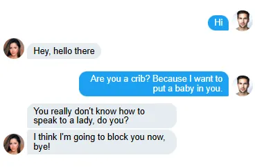 Cringe pick up lines