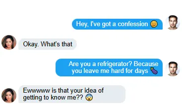 Pick up line that could be considered offensive