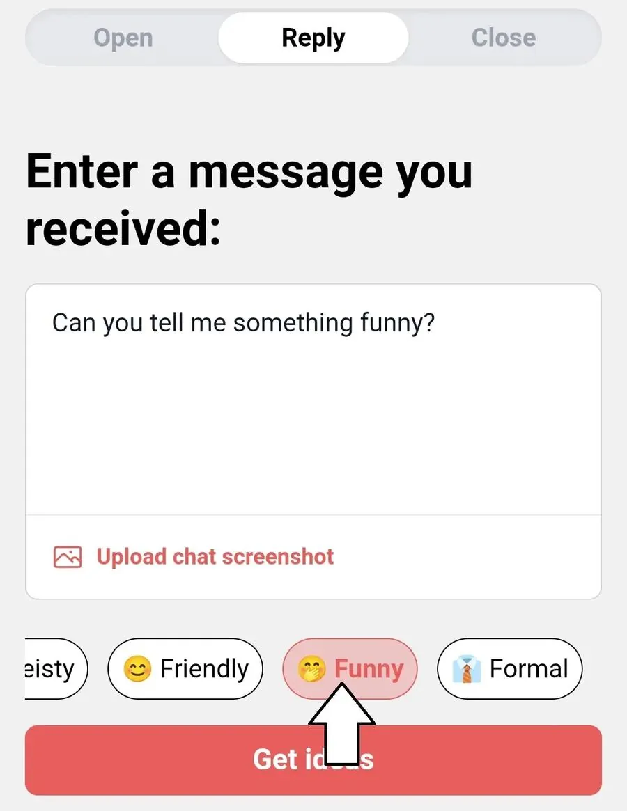 funny im yourmove chat assistant auswaehlen