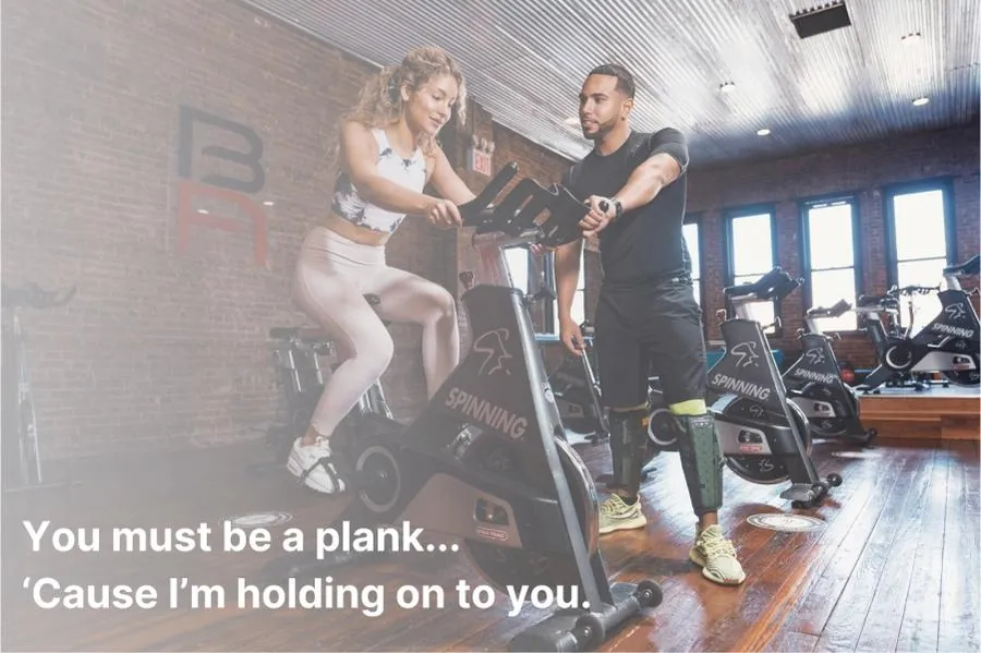 die besten Anmachsprüche fürs Fitnessstudio