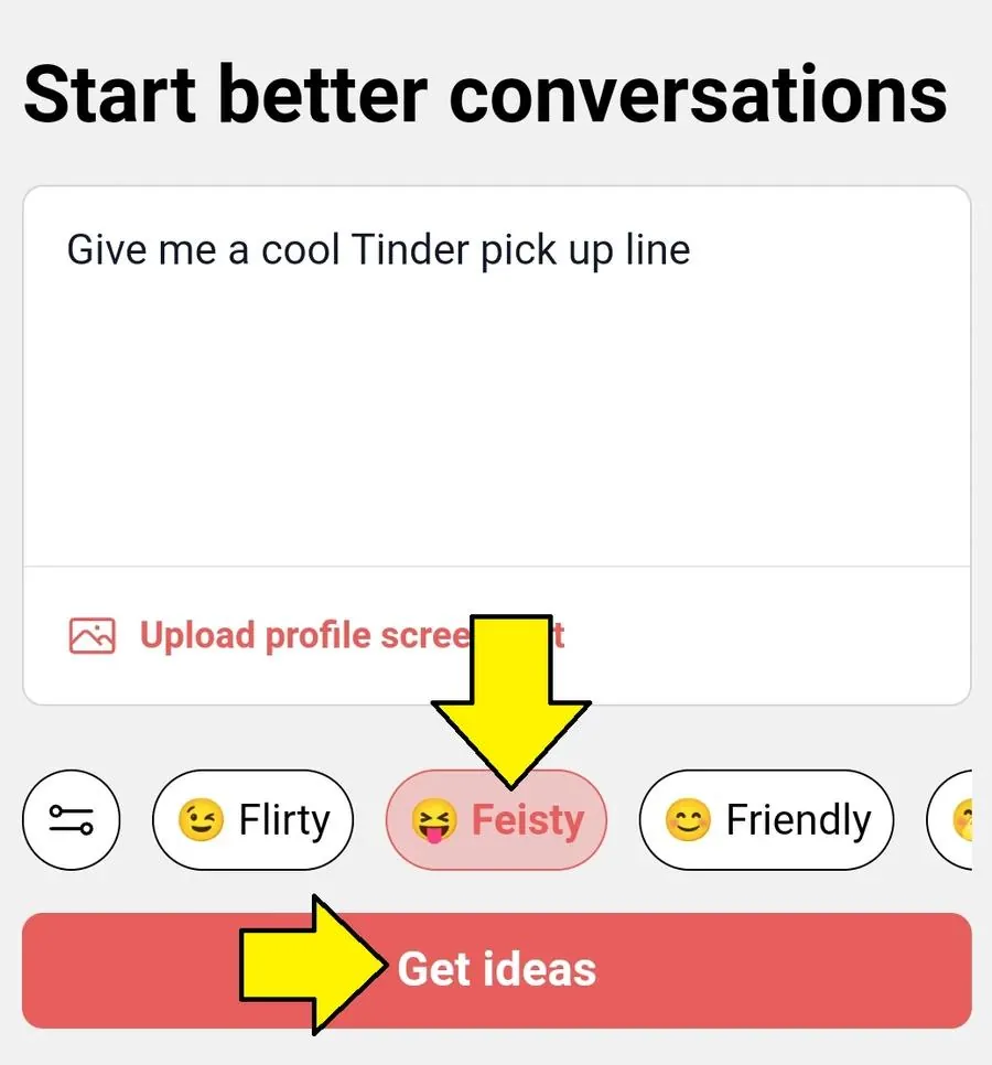 Screenshot of YourMove AI's Chat Assistant showing how to change the style of the answers.
